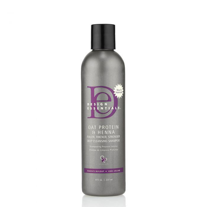 Design Essentials Oat Protein & Henna Deep Cleansing Shampoo (8 oz)