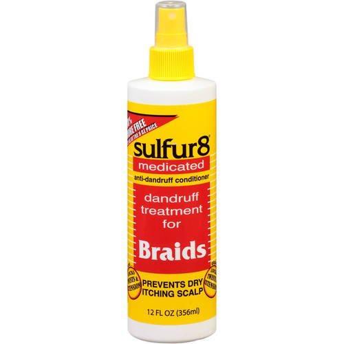 Sulfur8 Medicated Original Formula Anti-Dandruff Braid Spray (12 oz)