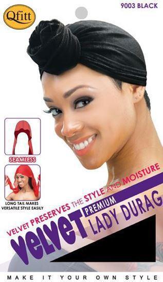 Qfitt M&M Headgear Velvet Lady Durag Premium