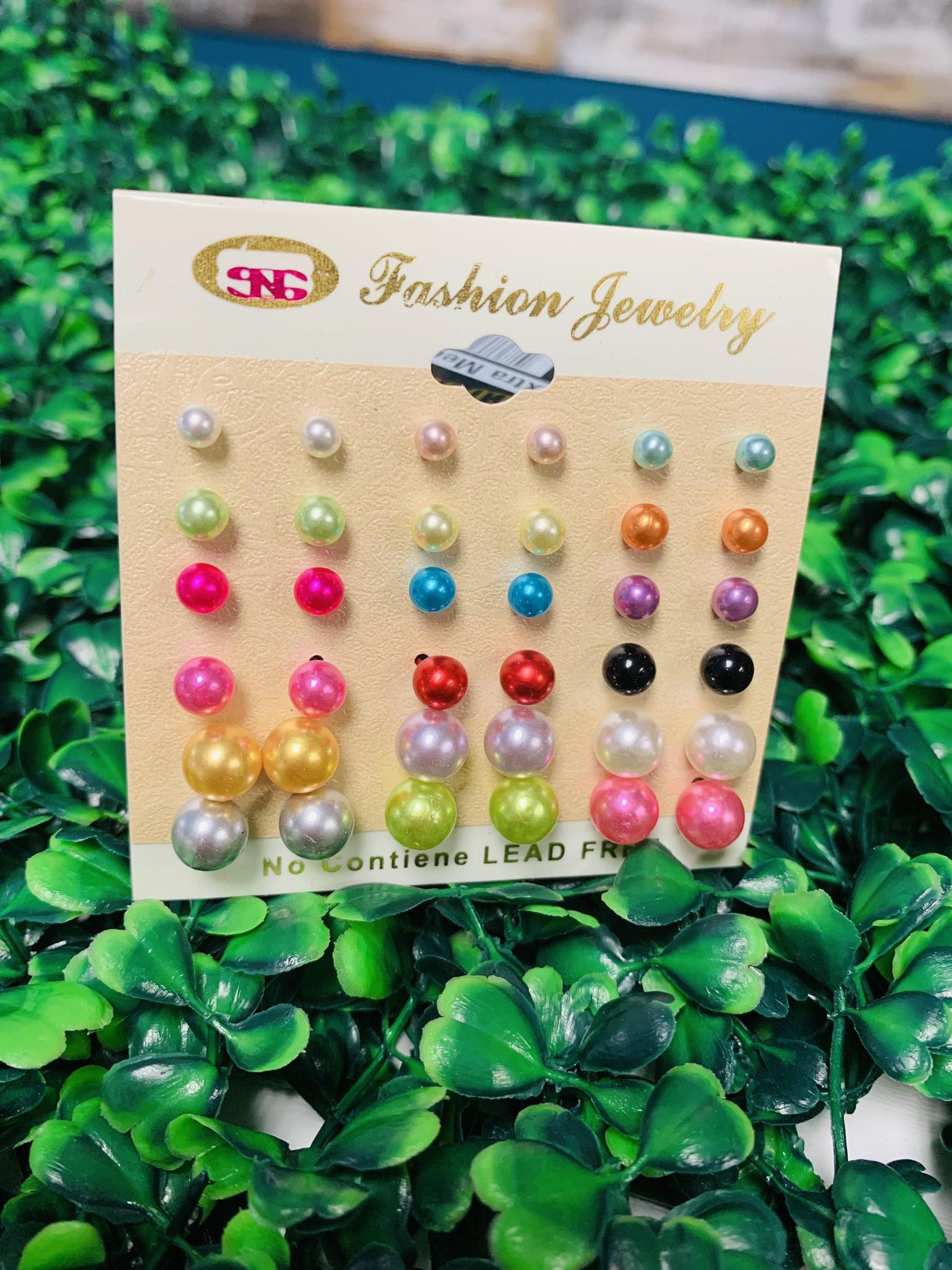 Assorted Sized Mix Pearl Earrings - Biva Beauty Boutique