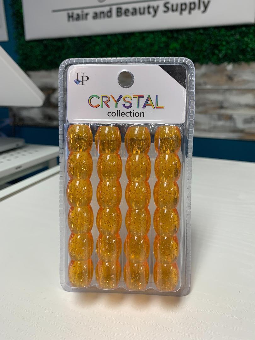 UP Crystal Jumbo Beads 24 ct - Orange