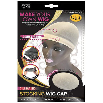 Qfitt M&M Headgear Stocking Wig Cap Sili Band